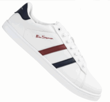 BEN SHERMAN Gerson Herren Sneaker BEN3423 WHITE   SportSpar