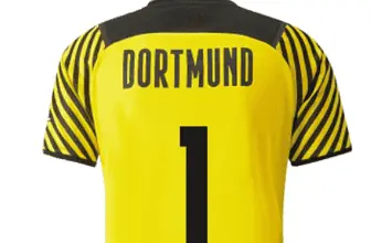 BVB Replica Heimspieltrikot fuer Herren 21 22 Cyber Yellow Puma Black   PUMA