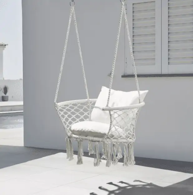 Bessagi Garden Hängesessel Lini inkl. Kissen für 49,68 € inkl. Versand (statt 69,00 €)
