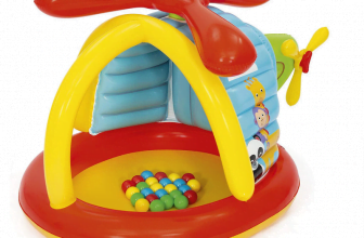 Bestway® Fisher Price® Spielcenter Baellebad  Hubschrauber  155 x 102 x 91 cm  Amazon.de  Spielzeug