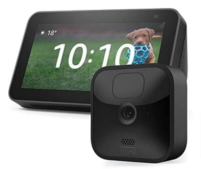 Blink Outdoor HD Sicherheitskamera 1 Kamera Echo Show 5 2 Generation Anthrazit Amazon de Baumarkt