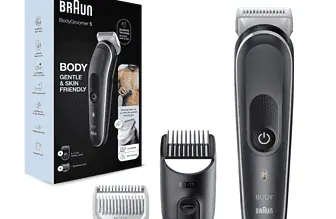 Braun Bodygroomer 5 Koerperpflege und Haarentfernung fuer Herren mit SkinShield Technologie Sensit