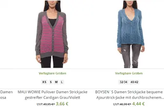 Damen Strickjacken Damen Cardigans Sale Shop Outlet46