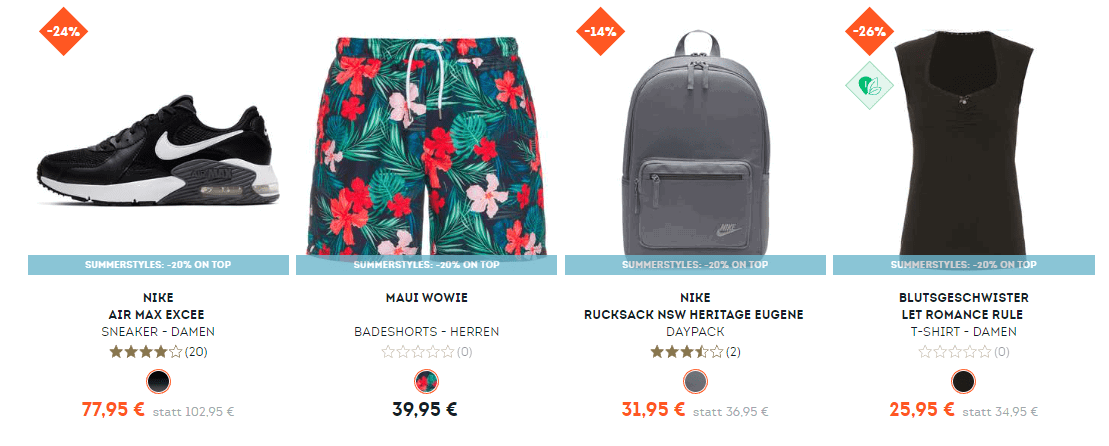 Deine Auswahl Summerstyles De Im Online Shop Von Sportscheck Kaufen 1