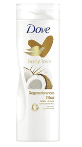 Dove Body Love Body Lotion Regenerierendes Ritual Fuer Trockene Haut Mit Kokos Und Mandelduft 400 M