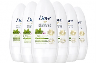 Dove Deoroller 6er Pack Matcha Grüntee und Kirschblütenduft ohne Aluminium Roll On 6 x 50 ml   Am