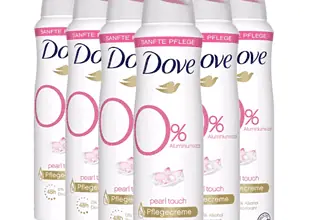 Dove Pearl Touch Deospray Damen 6er Pack ohne Aluminiumsalze 48 Stunden Schutz 6 x 150 ml   Amazon