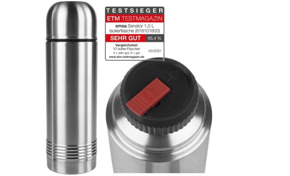 Emsa 618101600 Senator Isolierflasche