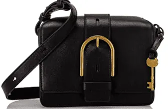 Fossil Damen Wiley Crossbody Schwarz 18.415 cm x 6.35 13.6652 EU   Amazon.de  Schuhe Handtaschen