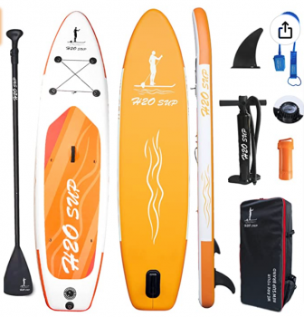 H2OSUP Stand Up Paddling Board 15 cm Dick Aufblasbares SUP Board Haltbares Paddle Board Zubehör