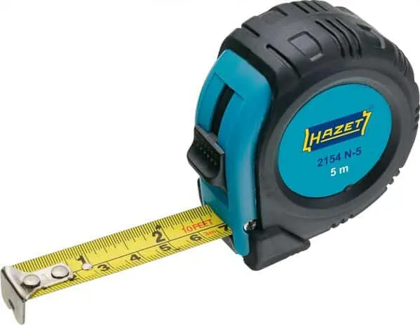 Hazet Rollband-Maß 2154N-5 5m für 9,79 € inkl. Prime-Versand (statt 12,15 €)