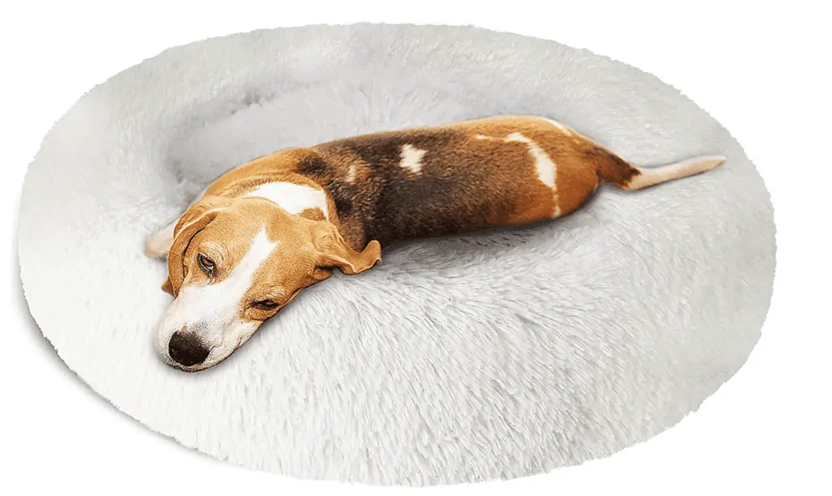 KROSER Hundebett Rundes Plüsch für 15,39 € inkl. Prime-Versand (statt 23,79 €)