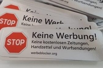 Keine Werbung Aufkleber gratis bestellen Werbeblocker