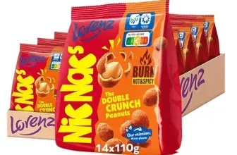 LORENZ NicNac's Burn Hot & Spicy Double Crunch 14er Pack (14x110g) ab 14,06 € inkl. Prime-Versand