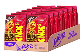 Lorenz Snack World NicNacs Burn 14er Pack 14 x 110 g   Amazon.de  Lebensmittel Getraenke