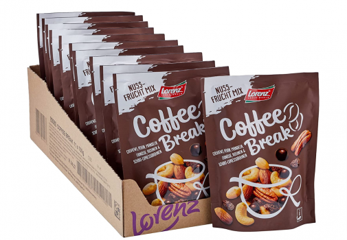 Lorenz Snack World Nuss Frucht Mix Coffee Break 11er Pack 11 x 100 g   Amazon.de  Lebensmittel