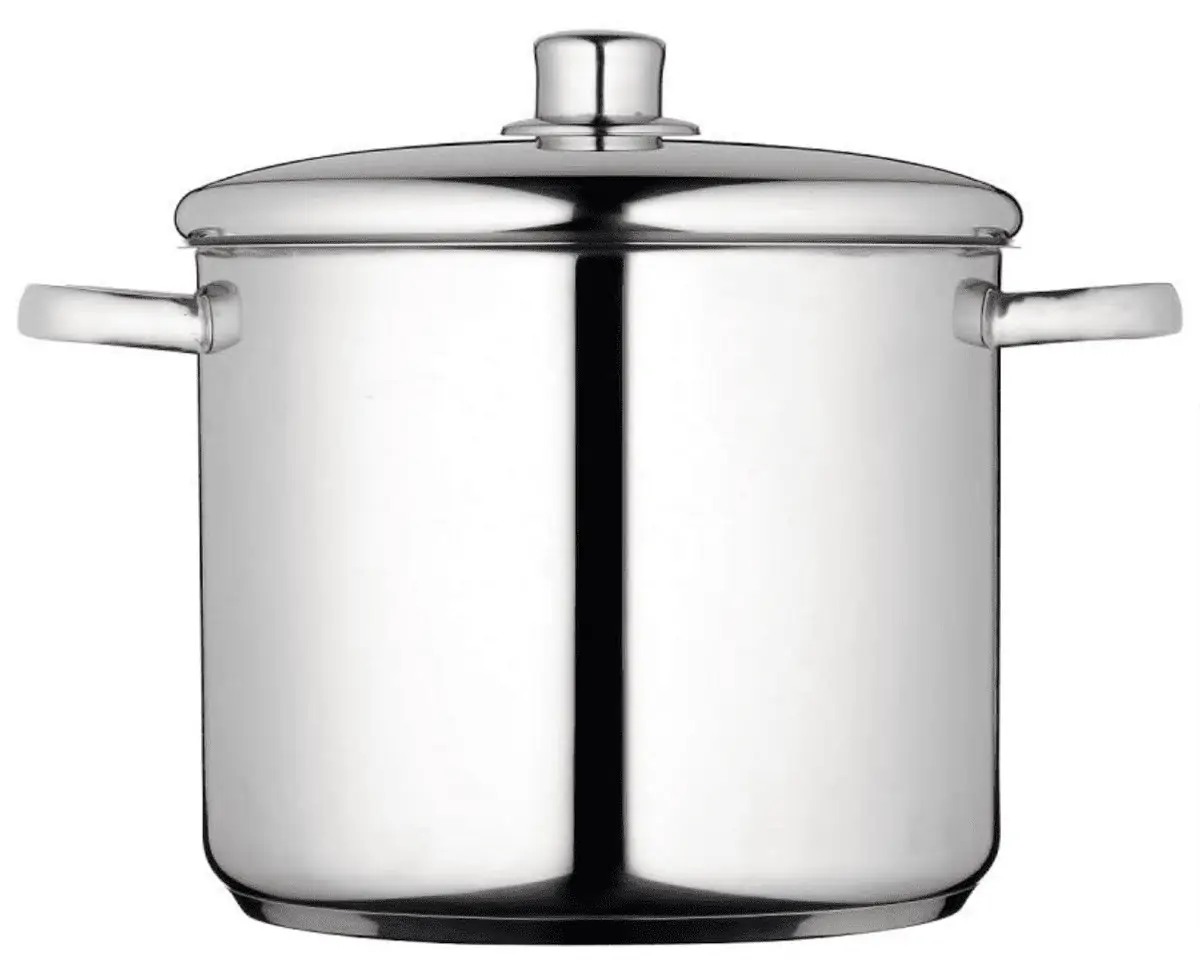 MasterClass, Induktionssicherer Suppentopf aus Edelstahl mit Deckel für 20,67 € inkl. Prime-Versand (statt 49,67 €)