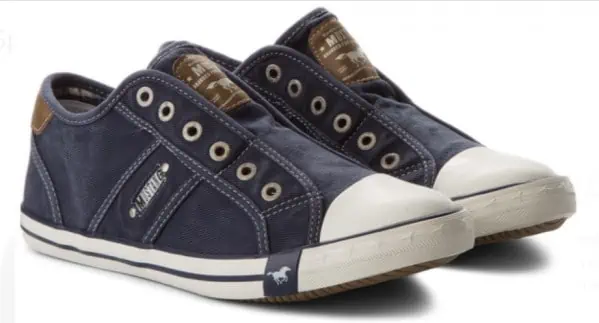 Mustang Denim Herren Sneaker 42A005 (Gr. 40 bis 46) für 31,00 € inkl. Versand
