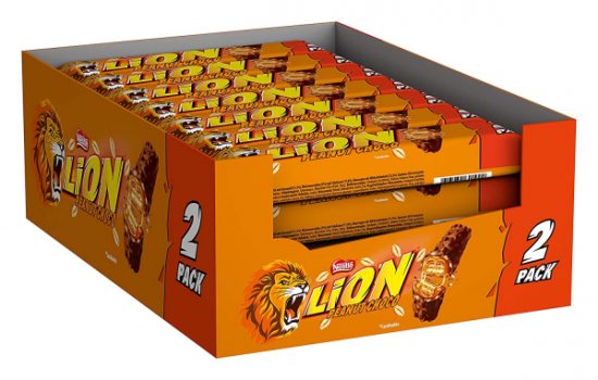 Nestle LION Mini Schokoriegel e1653757315610