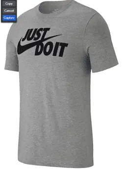 Nike Herren M NSW Tee Just Do It Swoosh Hemd