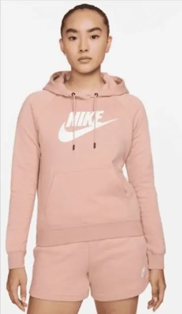 Nike Sportswear Damen Kapuzensweatshirt Essentials Fleece (Gr. XS bis XL, 3 Farben) für 30,94 € inkl. Versand (statt 38,95 €)
