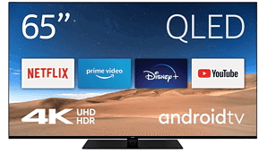 Nokia Smart Tv 6500D 65 Zoll Fernseher 164Cm Android Tv Qled 4K Uhd Wlan Hdr Triple Tuner D