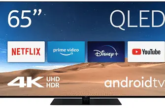 Nokia Smart TV 6500D 65 Zoll Fernseher 164cm Android TV QLED 4K UHD WLAN HDR Triple Tuner D