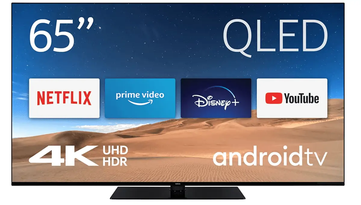 Nokia Smart TV 6500D – 65 Zoll Fernseher (164cm) Android TV für 659,00 € inkl. Prime-Versand (statt 896,00 €)