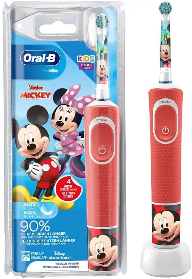 Oral-B Kids Mickey Elektrische Zahnbürste für 13,59 € inkl. Prime-Versand
