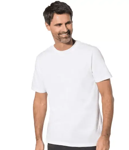 Otto Kern 5er Pack Rundhals T-Shirts (Schwarz o Weiß, Gr. M bis 4XL) für 27,99 € inkl. Versand