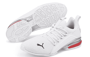 Puma Herren Axelion Ls Laufschuh White High Risk Red 43 Eu Amazon.de Schuhe Handtaschen