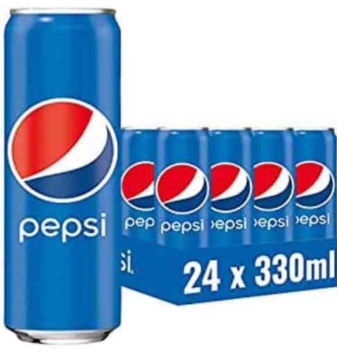 Pepsi Cola Das Original Von Pepsi Koffeinhaltige Cola In Der Dose Einweg Dose 24 X 0 33 L Amazon De Lebensmittel Getraenke