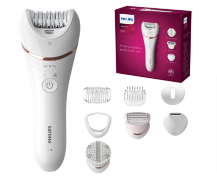 Philips Epilator Series 8000 Epilierer nass und trocken Modell BRE735 00   Amazon.de  Drogerie