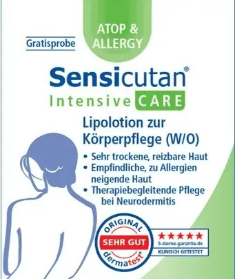 [Userdeal] Gratis: Sensicutan® CARE Probe kostenlos anfordern [Augenlidcreme und Körperlotion ]