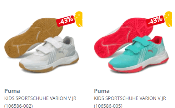 Puma Varion V Kinder Sportschuhe