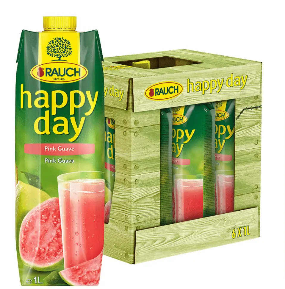 Rauch Happy Day Pink Guave, 6er Pack ab 6,38 € inkl. Prime-Versand (statt 11,94 €)