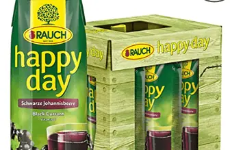 Rauch Happy Day Schw. Johannisbeere 6er Pack 6 x 1 l   Amazon.de  Lebensmittel Getränke