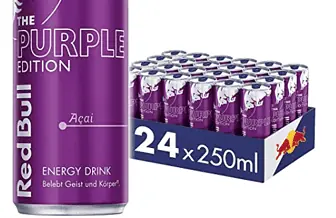 Red Bull Energy Drink Purple Edition Getraenke Acai Beere 24 x 250ml EINWEG Amazon de Lebensmittel Getraenke