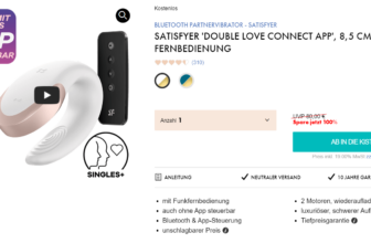 Satisfyer Double Love Partnervibrator mit App + Fernbedienung