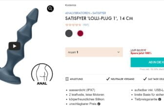 Satisfyer Lolli Plug Analvibrator