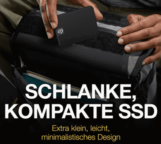 Seagate Expansion Ssd 1 Tb Externe Ssd 2.5 Zoll Usb C 3.0 Pc Mac 1000Mb S 3 Jahre Data Rescue