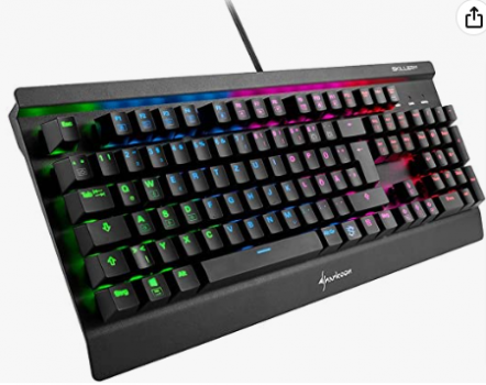 Sharkoon Skiller Mech SGK3 Mechanische Gaming Tastatur schwarz  Amazon.de  Games