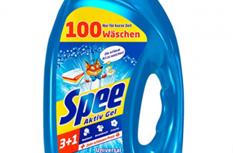 Spee Aktiv Gel Universal 3 1 100 Waschladungen Flüssigwaschmittel für Reinheit Strahlkraft und Frische Waschmittel zum schlauen Preis Amazon de Drogerie Körperpflege