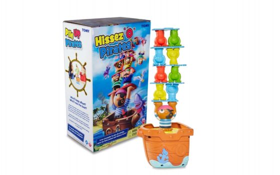 TOMY Kinderspiel Stapel Pirat 22