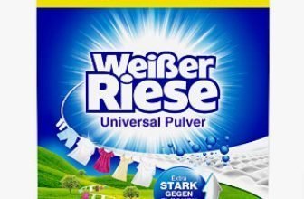 Weisser Riese Universal Pulver umweltfreundliches Waschmittel mit sommerlichem Duft 1er Pack Grosspackung Waschpulver 1 x 100 Waschladungen Amazon de Drogerie Koerperpflege