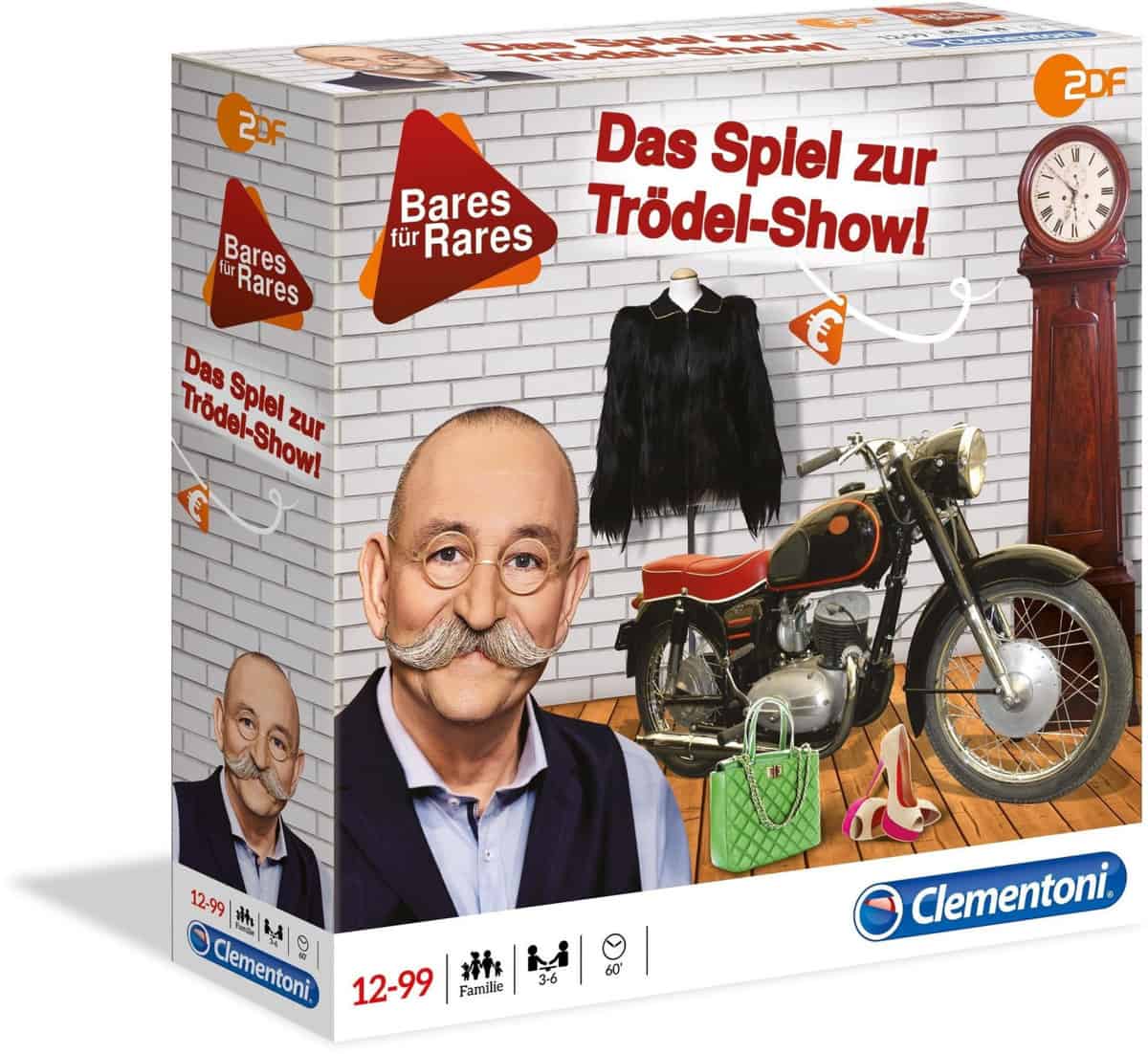 Clementoni 59152 Bares Für Rares Tischspiel