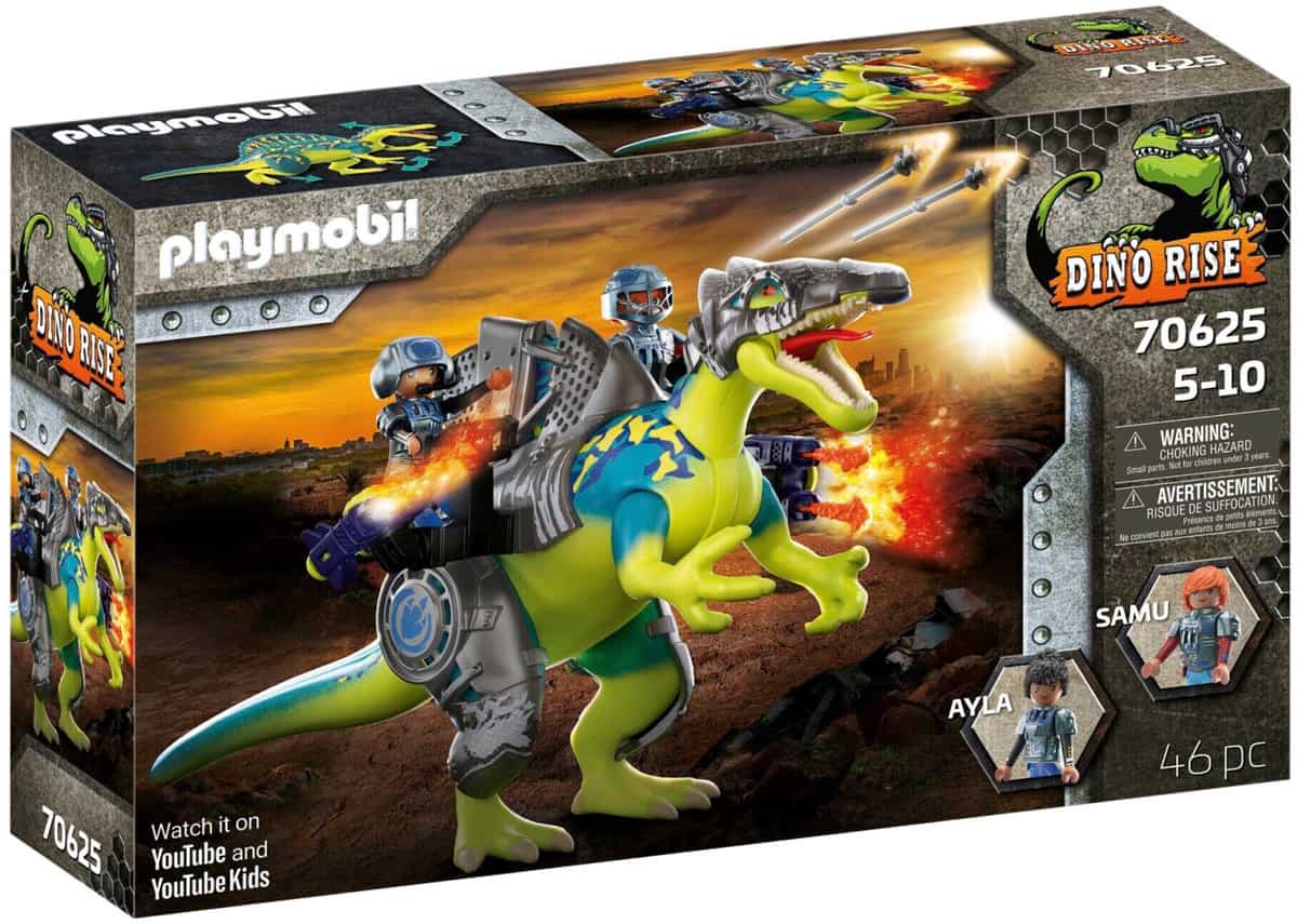 Playmobil Spinosaurus Doppelte Verteidigungs Power 70625