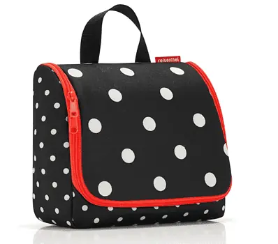 reisenthel toiletbag mixed dots Masse  23 x 20 x 10 cm   Masse  23 x 55 x 85 cm expanded   Volumen  3