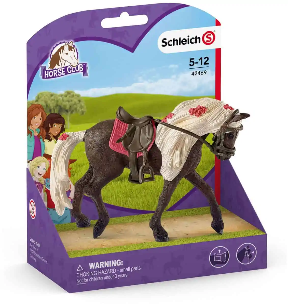 Schleich 42469 Horse Club Spielset – Rocky Mountain Horse Stute Pferdeshow für 9,48 € [Prime] statt 12,98 €