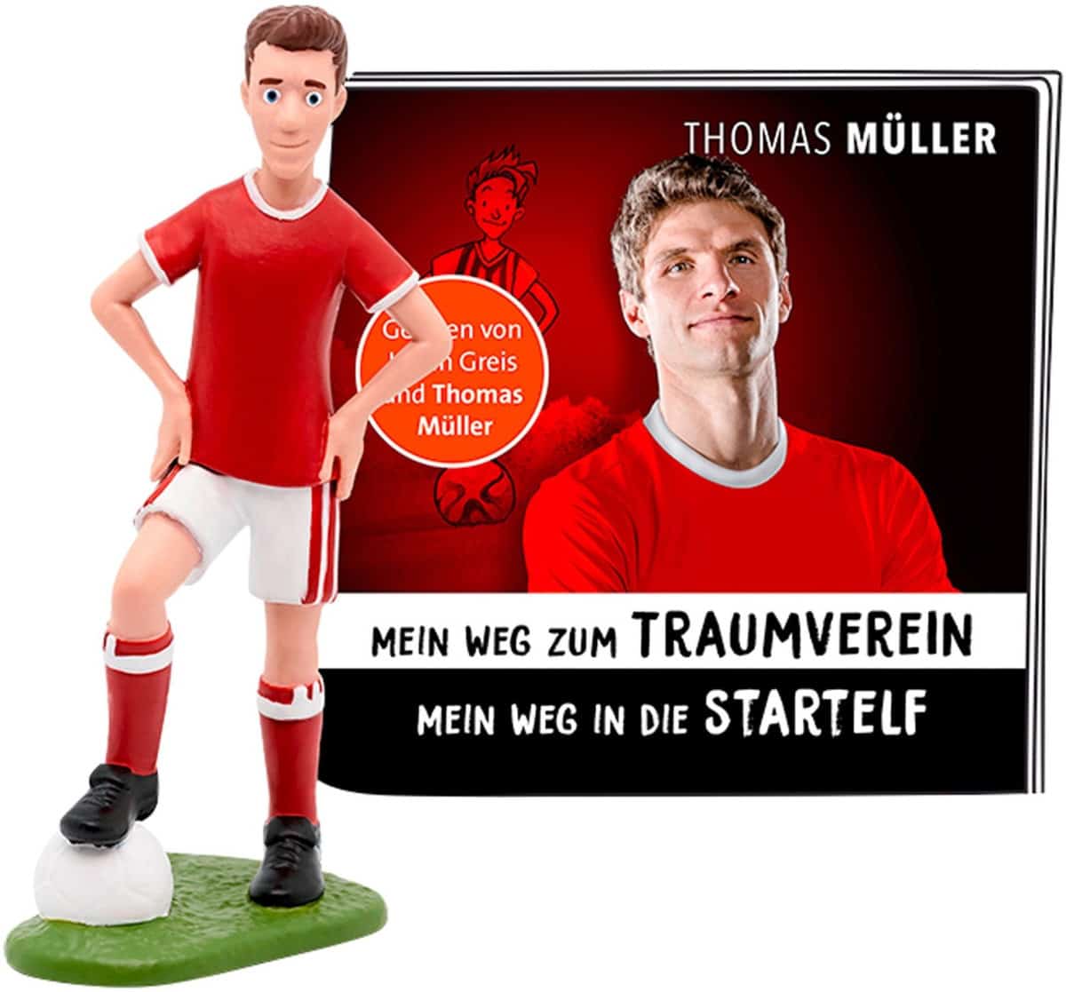 Tonies Hoerspiel Tonie Thomas Mueller Mein Weg Zum Traumverein Mein Weg In Die Startelf